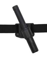 Baton Holder, 12 cm, rotatable, black