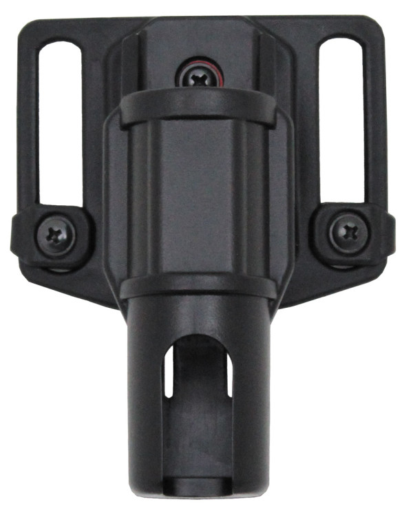 Baton Holder, 9,5 cm, rotatable, black
