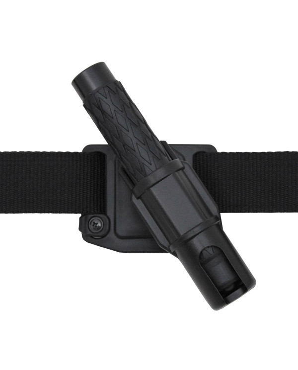 Baton Holder, 9,5 cm, rotatable, black