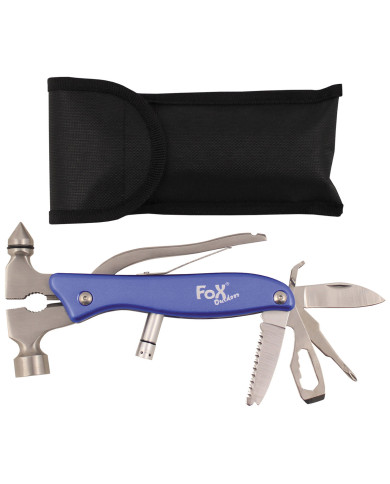Pocket Tool, "Worker", blue, Metal