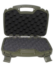 Pistol Case, Plastic, large, lockable, OD green
