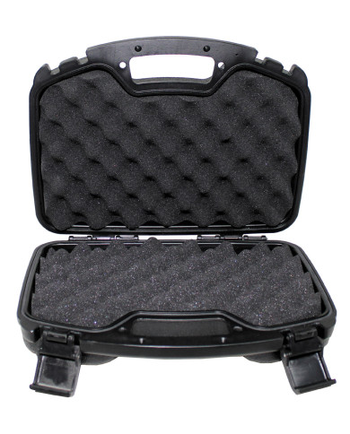 Pistol Case, Plastic, large, lockable, black