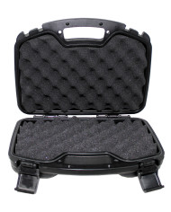 Pistol Case, Plastic, large, lockable, black