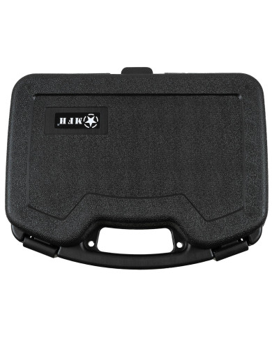 Pistol Case, Plastic, large, lockable, black