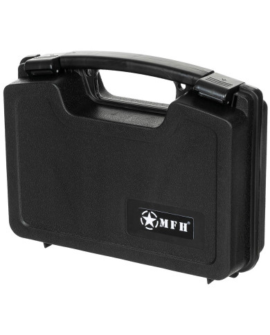Pistol Case, Plastic, small, lockable, black