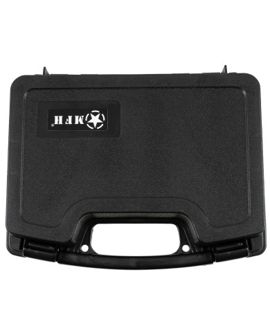 Pistol Case, Plastic, small, lockable, black