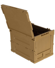 Box, Plastic, foldable, 20 l, khaki