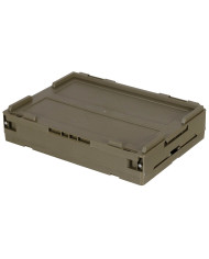 Box, Plastic, foldable, 20 l, OD green
