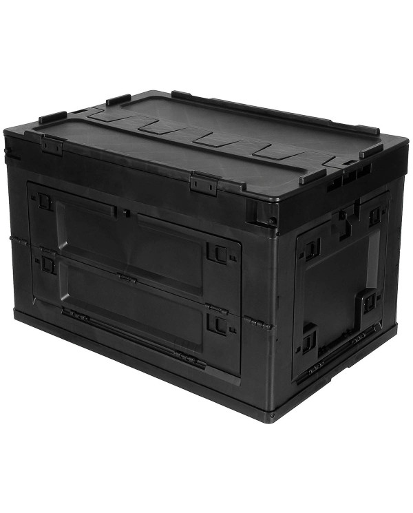 Box, Plastic, foldable, 60 l, black