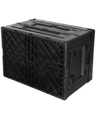 Box, Plastic, foldable, 60 l, black