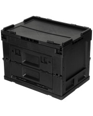 Box, Plastic, foldable, 20 l, black