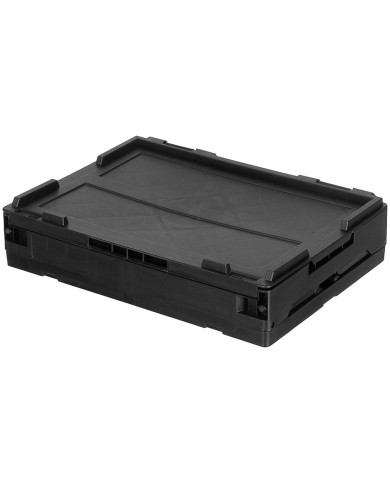 Box, Plastic, foldable, 20 l, black