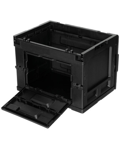 Box, Plastic, foldable, 20 l, black