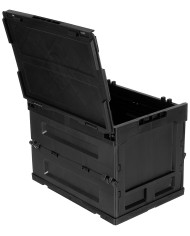 Box, Plastic, foldable, 20 l, black