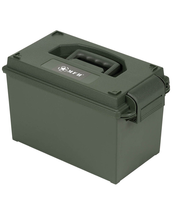 US Ammo Can, Plastic, .50 cal., OD green