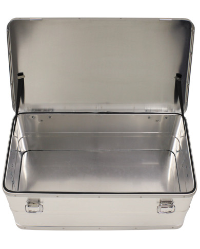 Transport Boxes, Aluminium, set of 3, 34 l, 55 l, 100 l