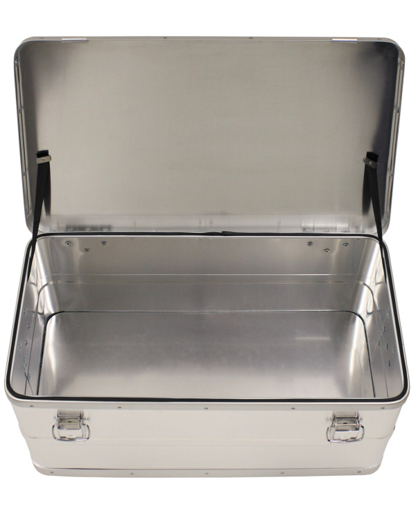 Transport Boxes, Aluminium, set of 3, 34 l, 55 l, 100 l