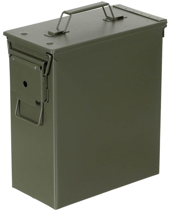 US Ammo Can, .50 cal., large, PA 60, Metal, OD green