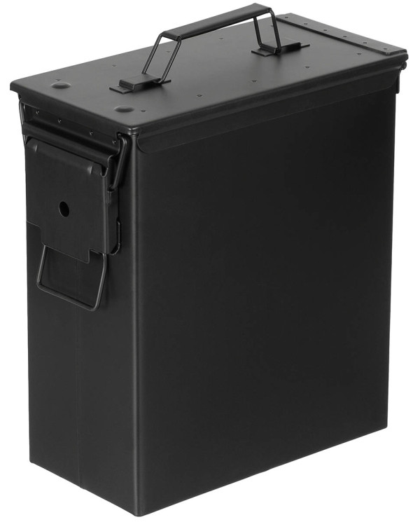US Ammo Can, .50 cal., large, PA 60, Metal, black