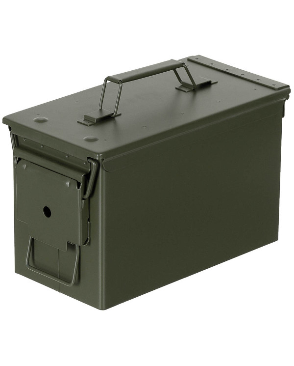 US Ammo Can, .50 cal., M2A1, Metal, OD green