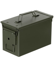 US Ammo Can, .50 cal., M2A1, Metal, OD green