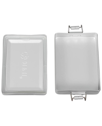 Box, Aluminium, waterproof, silver