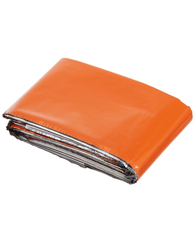Emergency Blanket, silver and orange coated
