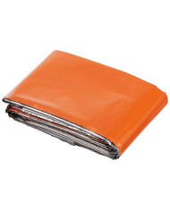 Emergency Blanket, silver and orange coated