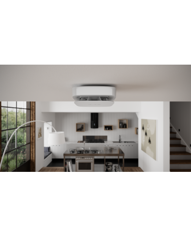 DETECTOR WRL FIREPROTECT 2 SB/HS WHITE 52254 AJAX