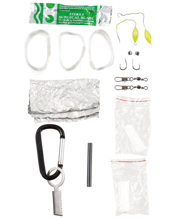Survival Kit, "Parachute Cord", OD green/black