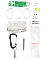Survival Kit, "Parachute Cord", OD green/black
