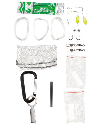 Survival Kit, "Parachute Cord", black