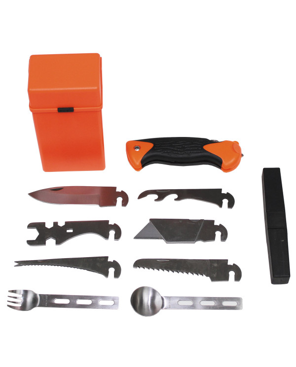 Survival Kit, "Special", 27-part, orange