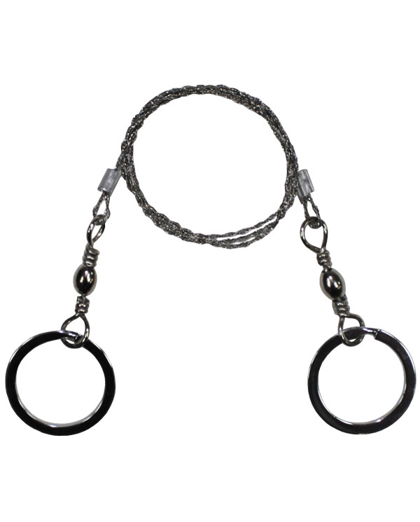 Wire Saw, with 2 rings,  extra sturdy design