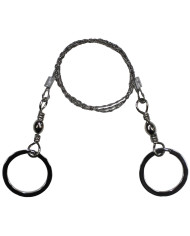Wire Saw, with 2 rings,  extra sturdy design