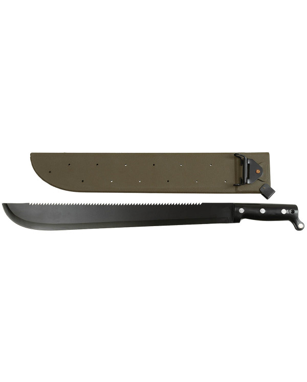Bolo Machete, with saw back, plastic cover, like original US