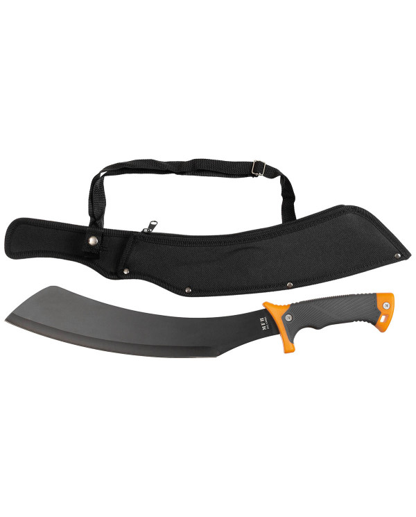 Machete, "Samurai", black, with nylon sheath
