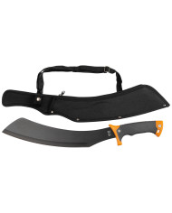Machete, "Samurai", black, with nylon sheath