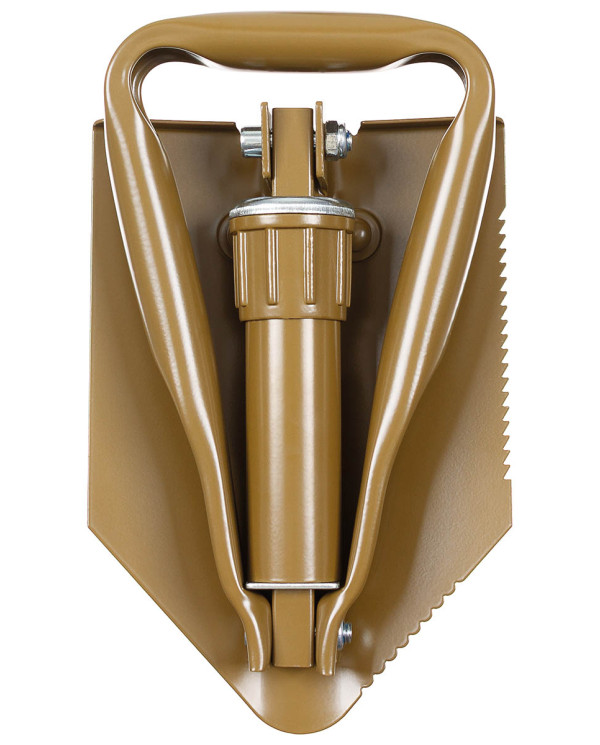 BW Folding Spade, 3-part, coyote tan