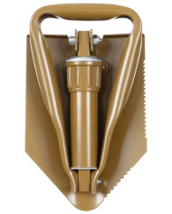 BW Folding Spade, 3-part, coyote tan