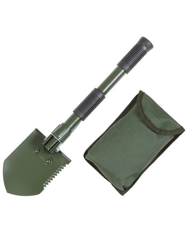 Mini Folding Shovel Set, 3 in 1, OD green