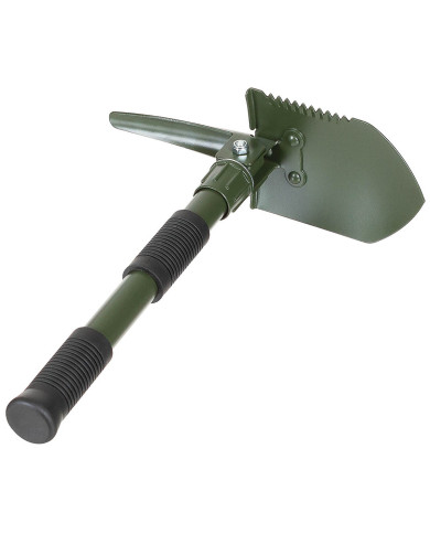 Mini Folding Shovel Set, 3 in 1, OD green
