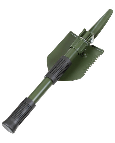 Mini Folding Shovel Set, 3 in 1, OD green