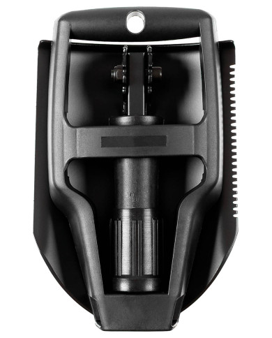 US Folding Spade, nylon grip, 3-part, black