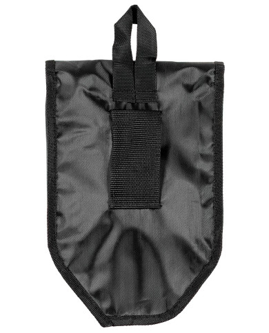 US Folding Spade, nylon grip, 3-part, black