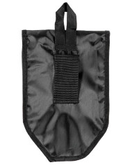 US Folding Spade, nylon grip, 3-part, black