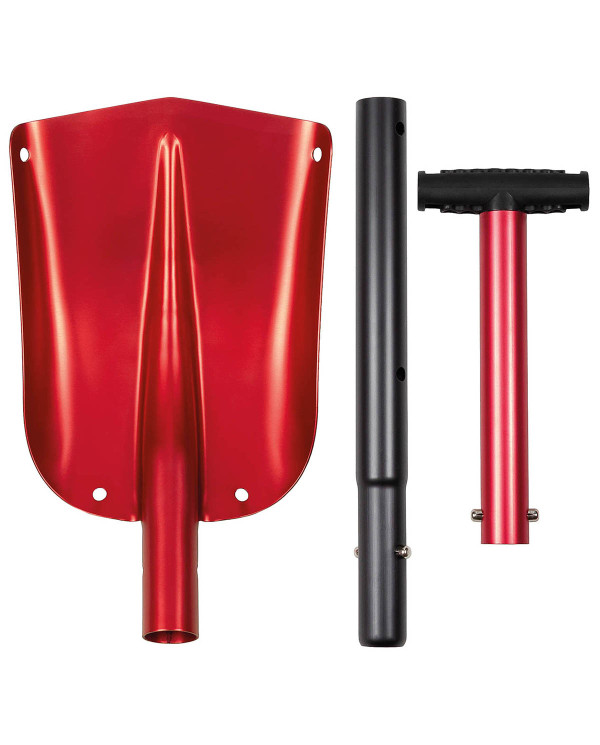 Avalanche Shovel, "Deluxe", Aluminium, 3-part