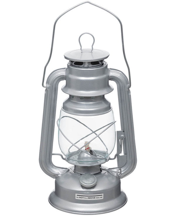 Storm Lantern, zinc painted