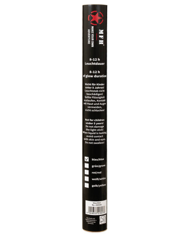 Glow Stick, large, blue, 35 x 2.5 cm