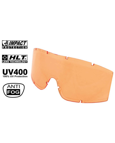 Spare Lenses, orange,  for Tactical Glasses, KHS
